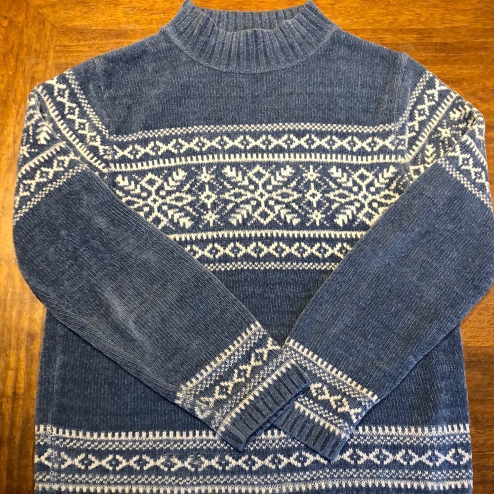 Sonoma Snowflake Long Sleeve Sweater